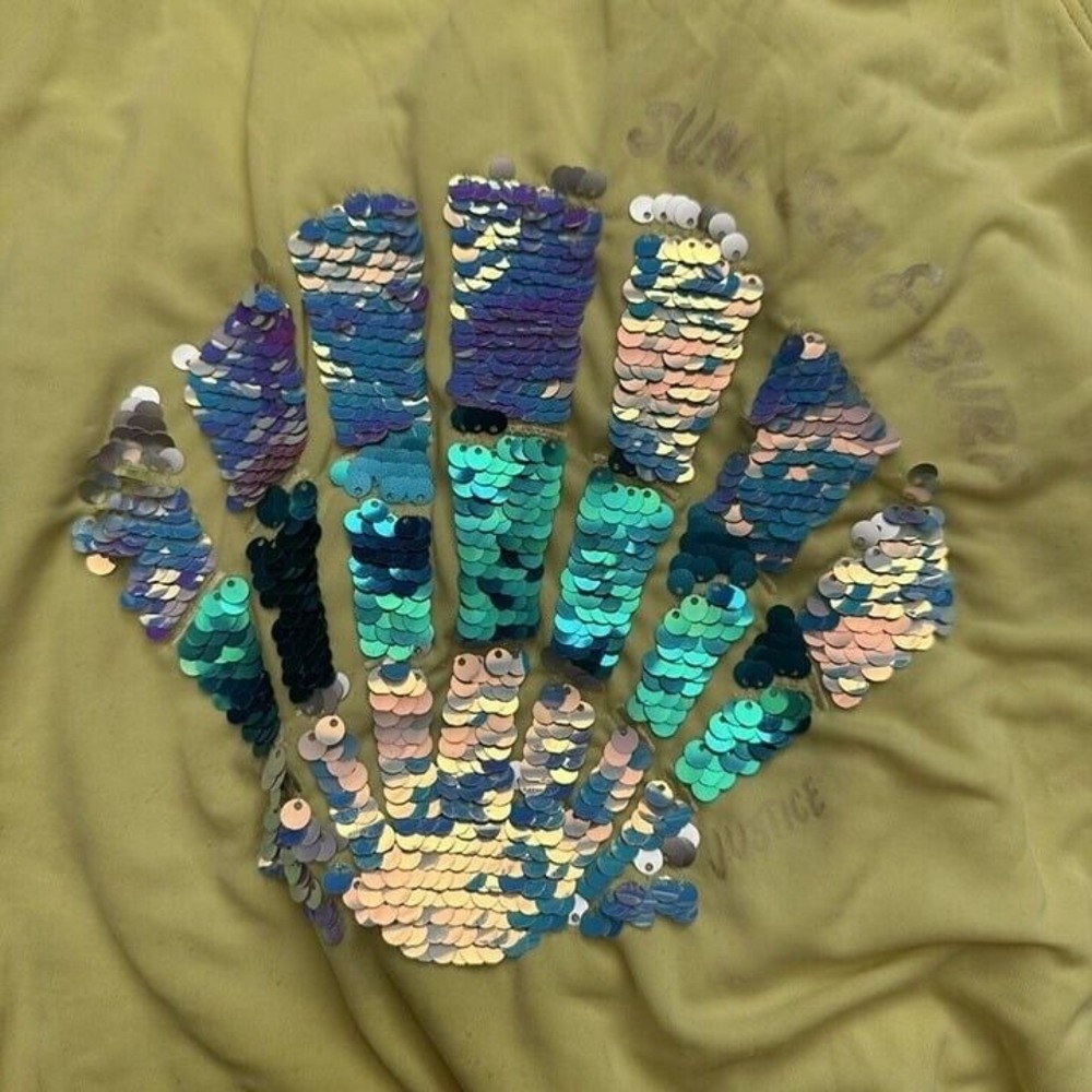 Cat and jack flip sequin mermaid,‎ one piece swimsuit, size 14 - Picture 5 of 11